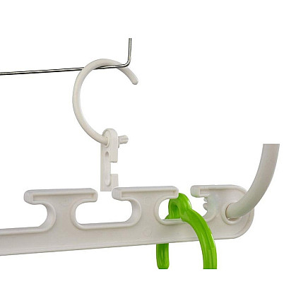 Wardrobe organiser for clothes hangers 8 pcs