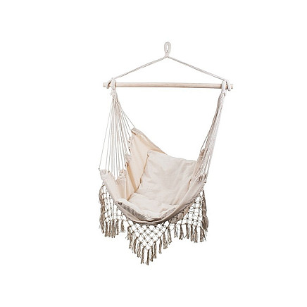 Brazīlijas piekaramais krēsls ar spilveniem - 5907451318102 Brazīlijas piekaramais krēsls ar spilveniem