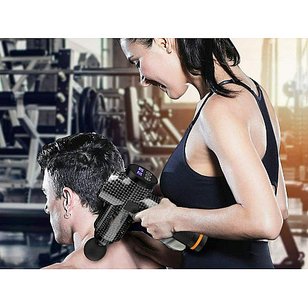 Massage gun body massager gun lcd strong