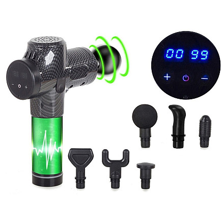 Massage gun body massager strong lcd gun