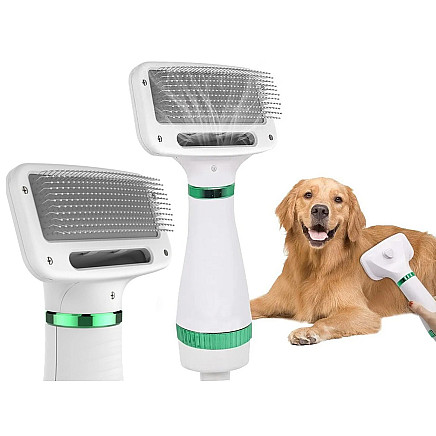 Hairdryer brush comb 2in1 for dog pets