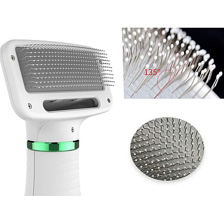 Hairdryer brush comb 2in1 for dog pets