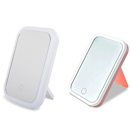 Led illuminated make-up mirror