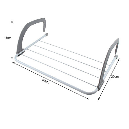 Balcony radiator dryer for laundry