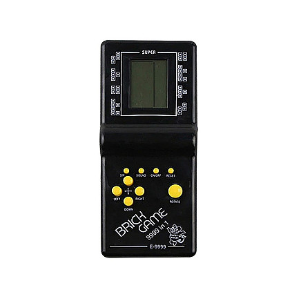 Electronic tetris game retro pocket console