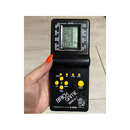 Electronic tetris game retro pocket console