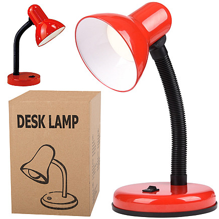 Adjustable school desk lamp nightstand
