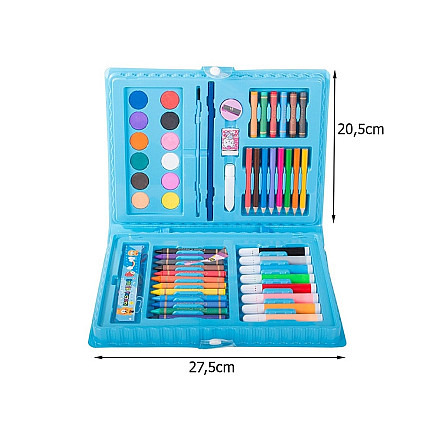 Artists set for painting in the case 68 pcs