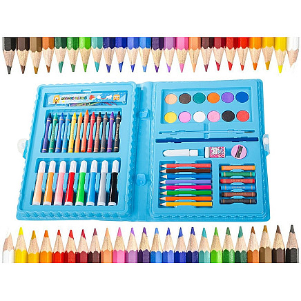 Artists set for painting in the case 68 pcs