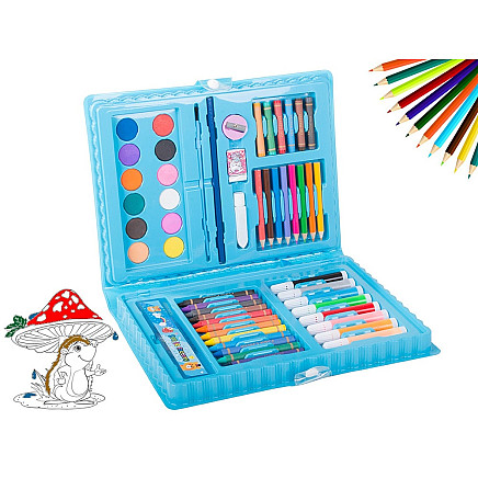 Artists set for painting in the case 68 pcs