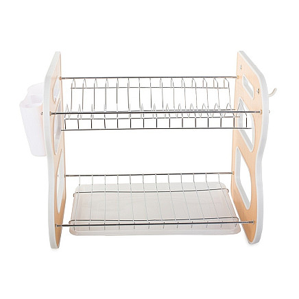 Dishwasher dryer stand mixer double-deck drainer