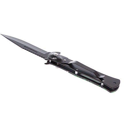 Folding steel pocket knife tactical military