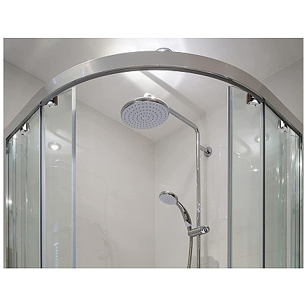 Durvju rullīšu komplekts duškabīnēm, 8 gab., hromēti