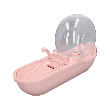 Automātiskā dzirdinātava kaķiem un suņiem gliemeža formā ar filtru