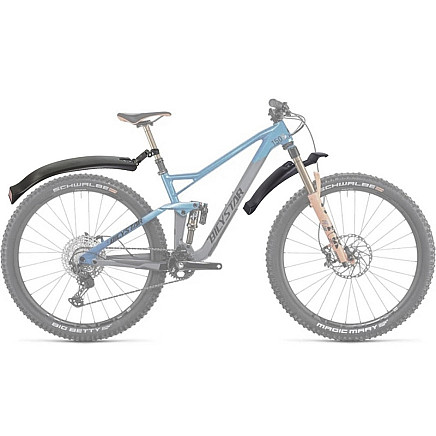 Брызговики для велосипедов MTB 24-29 со светоотражателем, комплект (2 шт.)