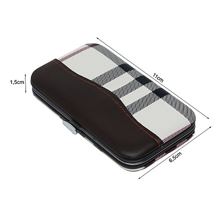 Nail art kit manicure pedicure case nail clippers 7 items