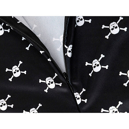 Wednesday Addams Childrens Halloween Costume Dress, 135-145 cm