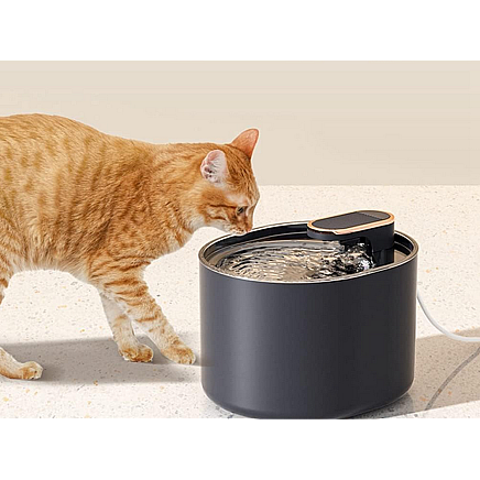 Automātiskā dzīvnieku dzirdinātava ar ūdens filtru, 3L