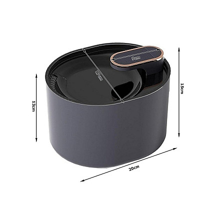 Automātiskā dzīvnieku dzirdinātava ar ūdens filtru, 3L