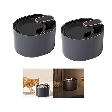 Automātiskā dzīvnieku dzirdinātava ar ūdens filtru, 3L