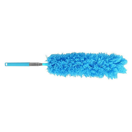 Dirt broom brush telescopic long folding duster