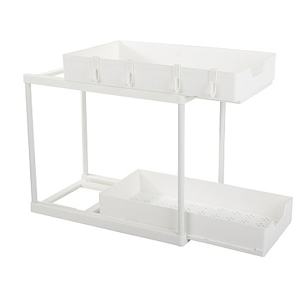 Spice rack pull-out shelf kitchen organiser countertop shelf standing