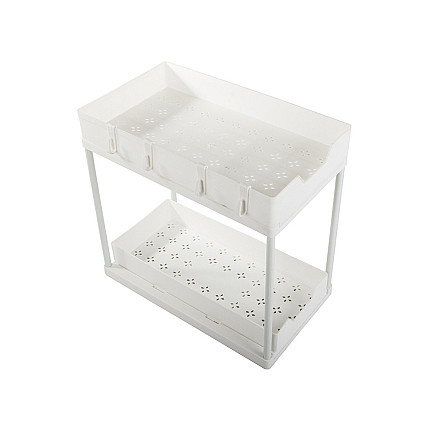 Spice rack pull-out shelf kitchen organiser countertop shelf standing