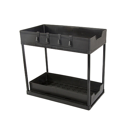 Spice rack pull-out shelf kitchen organiser countertop shelf standing