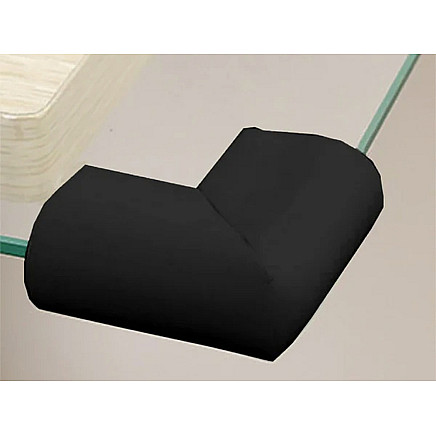 Furniture corner surface for furniture channels black stickers x4