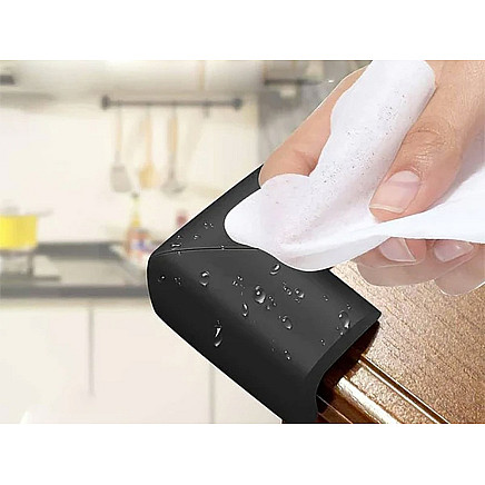 Furniture corner surface for furniture channels black stickers x4