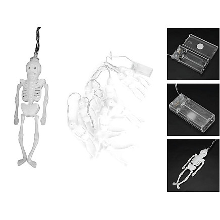 Led halloween girl range 2m 10 hanging glasses