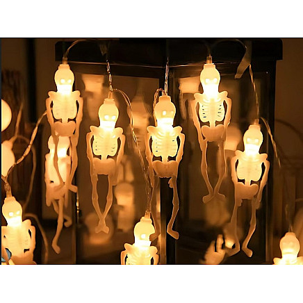 Led halloween girl range 2m 10 hanging glasses