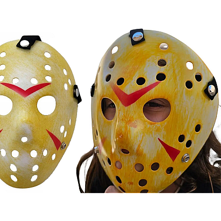 Halloween Jason hokejista maska, Piensktdiena 13, universāls izmērs