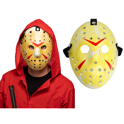 Halloween Jason hokejista maska, Piensktdiena 13, universāls izmērs