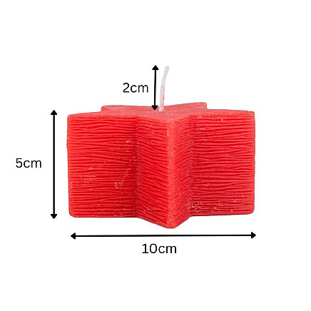 Christmas scented star candle christmas scented candle