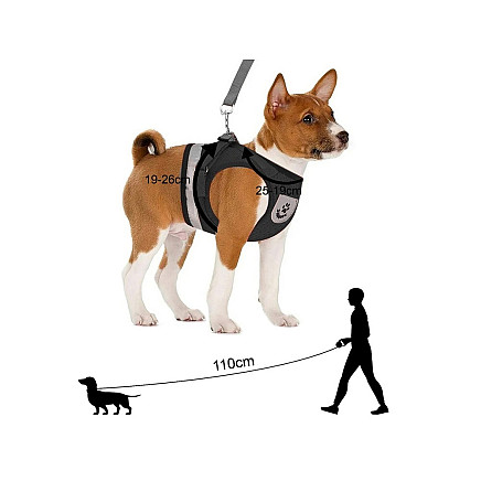 Soft soft strong reflector xs pressureless walking harness for dog cat rabbit soft strong reflector xs