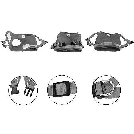 Soft soft strong reflector xs pressureless walking harness for dog cat rabbit soft strong reflector xs