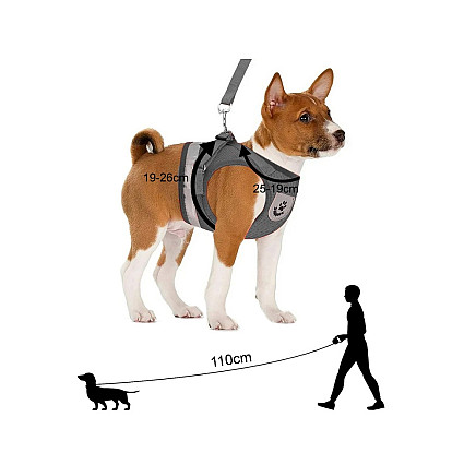 Soft soft strong reflector xs pressureless walking harness for dog cat rabbit soft strong reflector xs