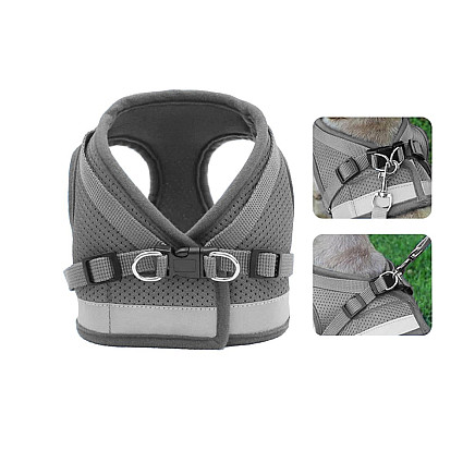 Soft soft strong reflector xs pressureless walking harness for dog cat rabbit soft strong reflector xs