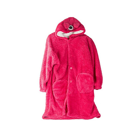 Silts oversize džemperis-sega ar kapuci, tumši rozā