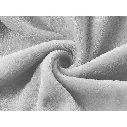 Silta plīša pidžama sievietēm ar kapuci un šortiem XL, pelēka