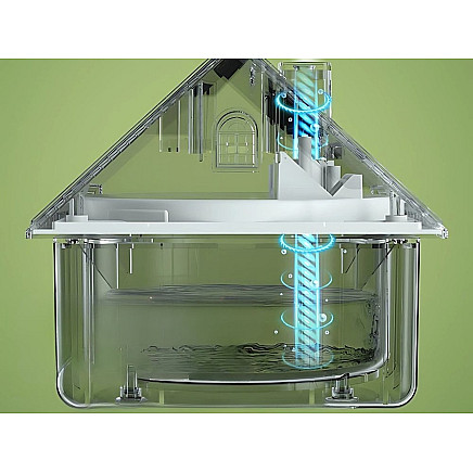 Gaisa Mitrinātājs Aromadifuzors Jonizators USB Māja, 1L