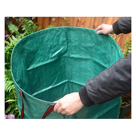 Garden bag bag garden leaf catcher grass container 120l strong large