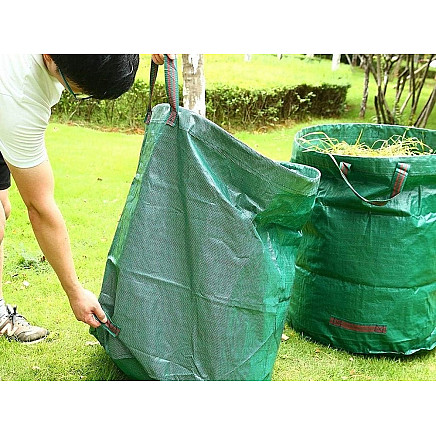 Garden bag bag garden leaf catcher grass container 120l strong large