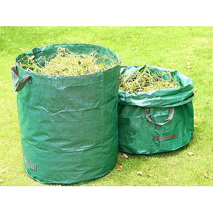 Garden bag bag garden leaf catcher grass container 120l strong large
