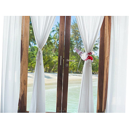 Ziemassvētku Rūķītis, Aizkaru Turētājs, Fiksators, 40 cm