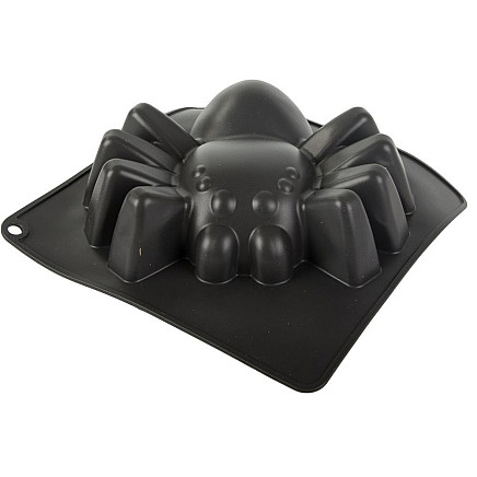 Spider cake tin large silicone for halloween