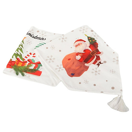 Christmas table runner christmas tablecloth christmas eve 205x35cm