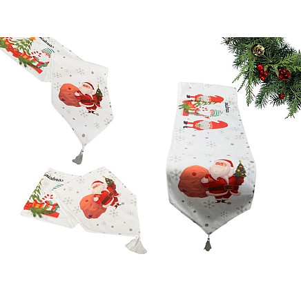 Christmas table runner christmas tablecloth christmas eve 205x35cm