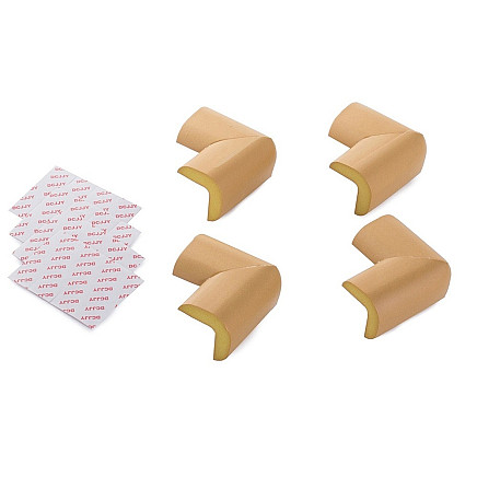 Furniture corner surface for furniture cants bronze stickers x4
